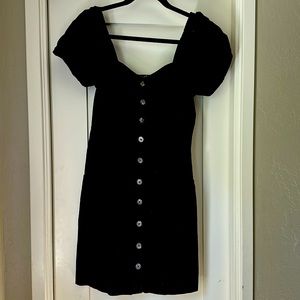 Madewell puff sleeve mini dress